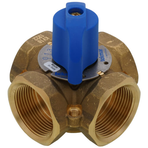 1-1/4" Brass 4-Way Mixing Valve