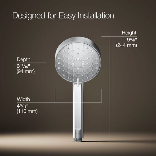 Main product image of Awaken G110 Four-Function Hand Shower, 1.75 GPM (Polished Chrome), K-72415-G-CP