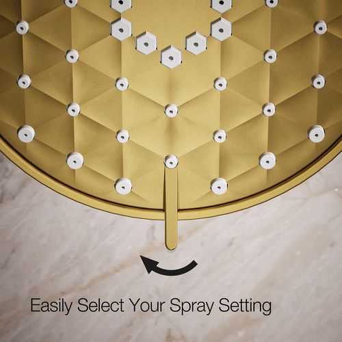 Main product image of Awaken G110 Multi-Function Showerhead, 1.75 GPM (Moderne Brass), K-72419-G-2MB