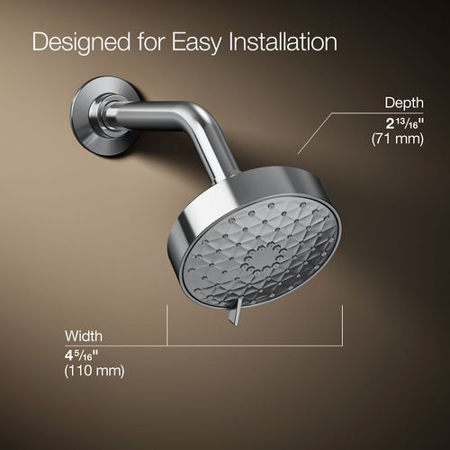 Main product image of Awaken G110 Multi-Function Showerhead, 1.75 GPM (Polished Chrome), K-72419-G-CP