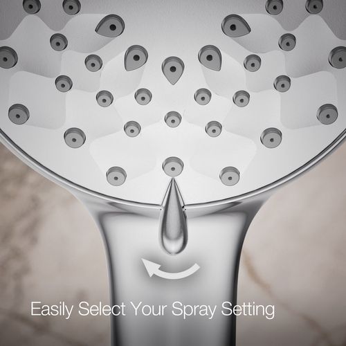 Main product image of Awaken B90 Three-Function Hand Shower, 1.5 GPM (Polished Chrome), K-72420-H-CP