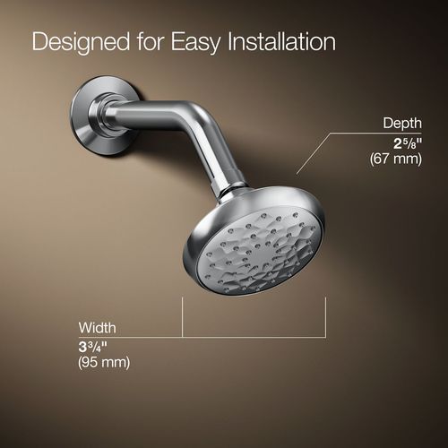 Main product image of Awaken B90 Single-Function Showerhead, 1.5 GPM (Polished Chrome), K-72422-CP