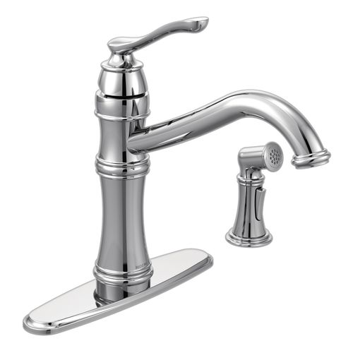 Main product image of Belfield 1 Handle Kitchen Faucet, 1.5 GPM, 7245C (Chrome)