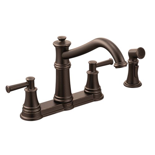 Main product image of Belfield 2 Handle Kitchen Faucet, 1.5 GPM, 7255ORB (Oil Rubbed Bronze)