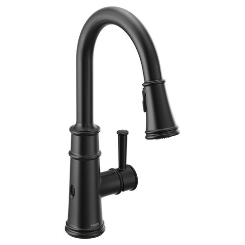 Main product image of Belfield 1 Handle Pulldown Kitchen Faucet, 1.5 GPM, 7260EWBL (Matte Black)