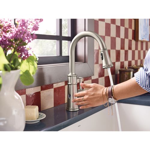 Main product image of Belfield 1 Handle Pulldown Kitchen Faucet, 1.5 GPM, 7260EWSRS (Spot Resist Stainless)