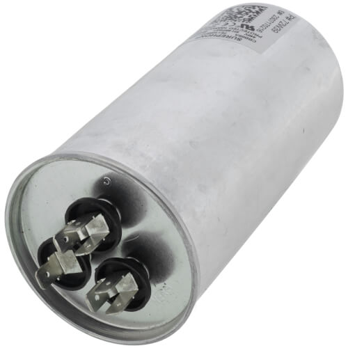 Main product image of 75/10 Microfarad Round Dual Run Capacitor 440v