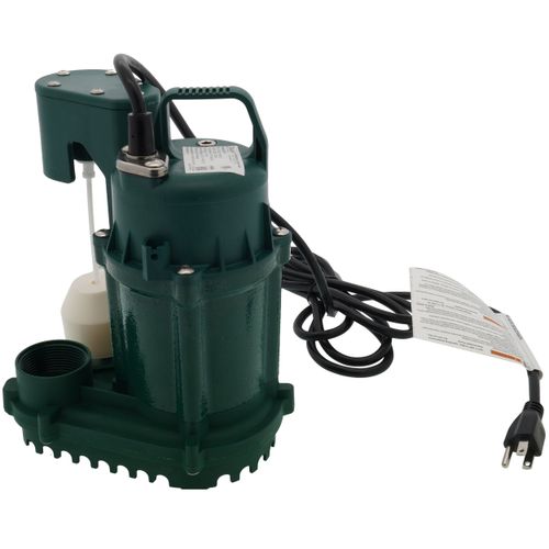 Main product image of Aqua-Mate M73 Thermoplastic Automatic Sump Pump - 0.3 HP, 9 Ft Cord