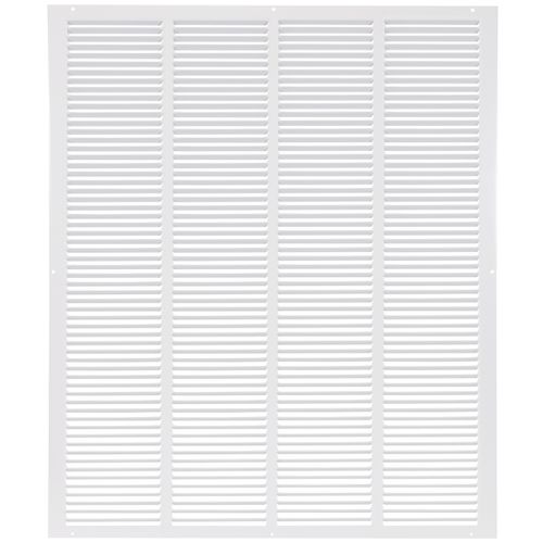 Main product image of 24" x 30" (Wall Opening Size) White Sidewall/Ceiling Return Air Grille (672 Series)
