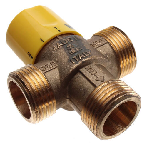 Main product image of 3/4" PEX Crimp Brass Thermostatic Mixing Valve (Lead Free)