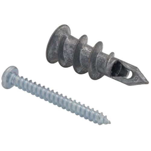 Main product image of #6 x 1-1/4" Self-Drilling Gypsum Wallboard Anchor (Pack of 50)