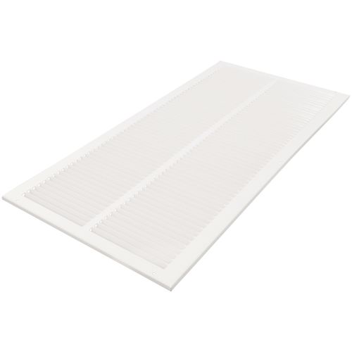 Main product image of 14" x 30" (Wall Opening Size) White Sidewall/Ceiling Return Air Grille (672 Series)