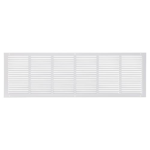 Main product image of 36" x 10" (Wall Opening Size) White Sidewall/Ceiling Return Air Grille (672 Series)