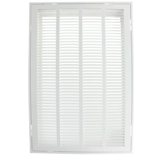 Main product image of 16" x 24" (Wall Opening Size) White Sidewall/Ceiling Return Air Filter Grille (673 Series)