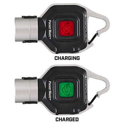 Main product image of Pocket Mate USB Rechargeable Hands-Free Keychain Light (Silver)