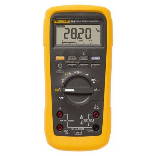 Main product image of TRMS Rugged IP67 Digital Multimeter, Fluke 28 II