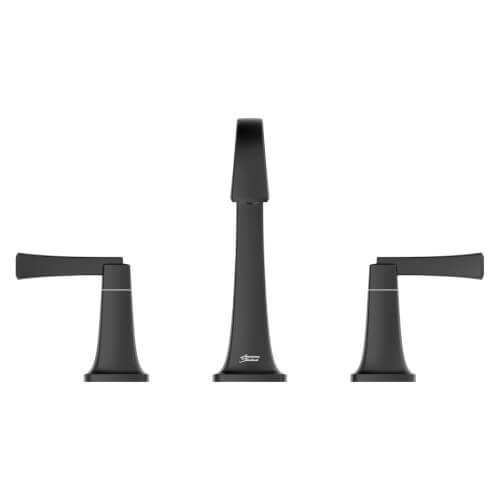 Main product image of Townsend 8" Widespread 2 Handle Bathroom Faucet 1.2 gpm w/ Lever Handles (Matte Black), 7353801.243