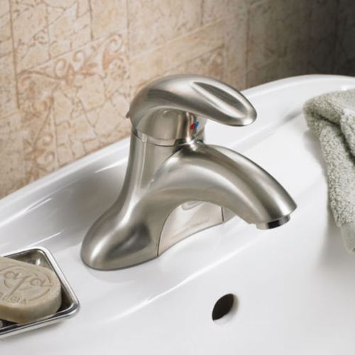 Main product image of Reliant 3 4" Centerset 1-Handle Bathroom Faucet 1.2 gpm/4.5 L/min w/ Lever Handle, 7385004.002 (Chrome)