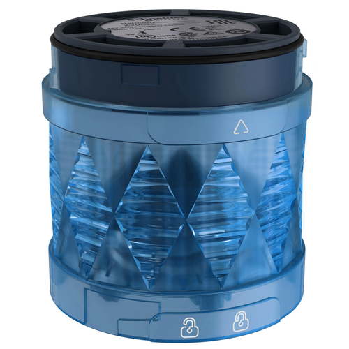 Main product image of Harmony XVU Illuminated LED Modular Tower Light, Steady, IP65 - Blue (24 VAC/DC)
