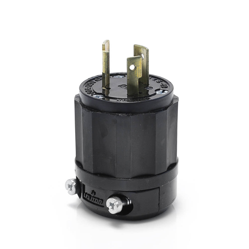 Main product image of Locking Plug, 20A, 125V Industrial Grade (Black)