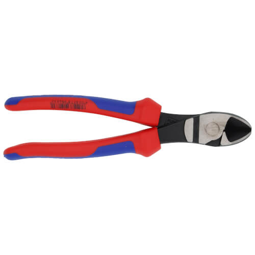 Main product image of 8" High Leverage Angled Diagonal Cutters w/ Comfort Grip Handle