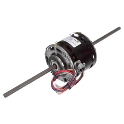 Main product image of 5" 4-Speed Double Shaft Fan/Blower Motor Less Base (120V, 1550 RPM, 1/6, 1/8, 1/10, 1/12 HP)