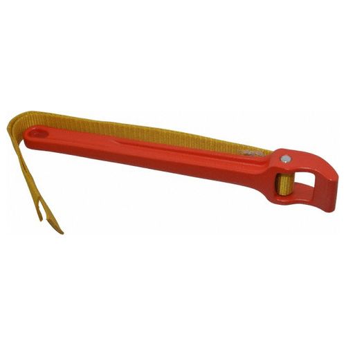 Main product image of Aluminum Strap Wrench w/ 17" x 1-1/6" Strap, Max Pipe Capacity 2", Actual O.D. Capacity, 3-1/2"