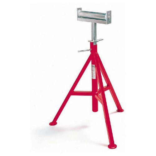 Main product image of CJ99 12" Pipe Capacity, Adjustable Pipe Stand w/ Conveyor Roller Head