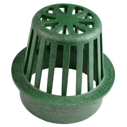 Main product image of 4" Round Atrium Grate (Green)