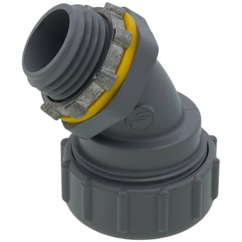 Main product image of 1/2" Non-Metallic 45-Degree Elbow Connector