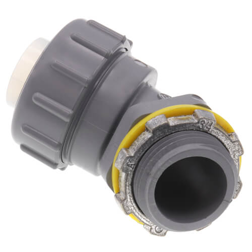 Main product image of 3/4" Non-Metallic 45-Degree Elbow Connector