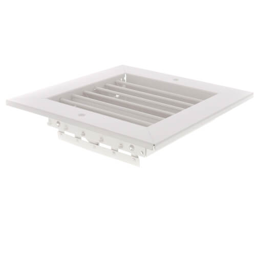 Main product image of 6" x 6" (Wall Opening Size) White Commercial Supply Register (821 Series)