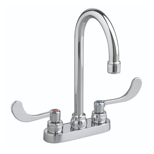 Main product image of Monterrey 4-Inch Centerset Gooseneck Faucet With Wrist Blade Handles 1.5 gpm/5.7 Lpm, 7500170.002