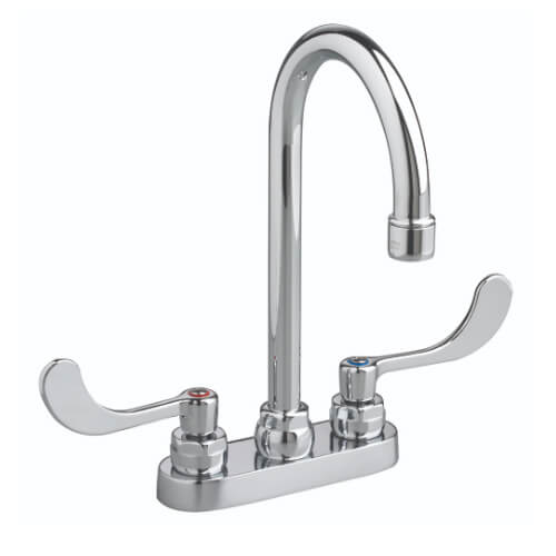 Main product image of Monterrey 4-Inch Centerset Gooseneck Faucet With Wrist Blade Handles 0.5 gpm/1.9 Lpm, 7500175.002