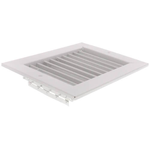 Main product image of 8" x 6" (Wall Opening Size) White Commercial Supply Register (821 Series)