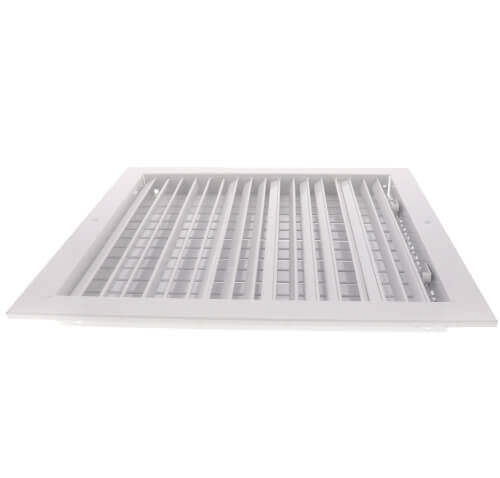 Main product image of 12" x 10" (Wall Opening Size) White Commercial Supply Register (821 Series)