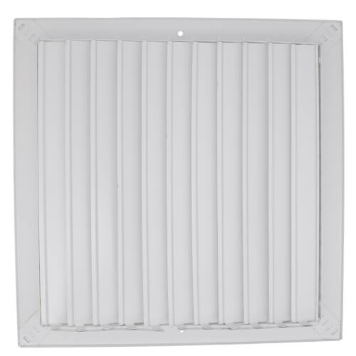 Main product image of 12" x 12" (Wall Opening Size) White Commercial Supply Register (821 Series)