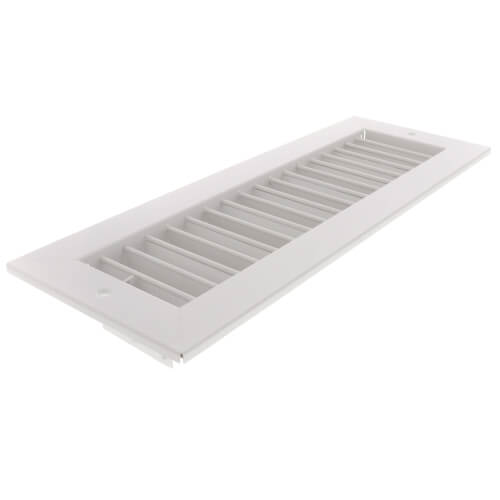 Main product image of 14" x 4" (Wall Opening Size) White Commercial Supply Register (821 Series)