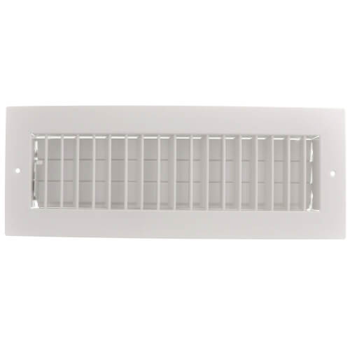 Main product image of 14" x 4" (Wall Opening Size) White Commercial Supply Register (821 Series)
