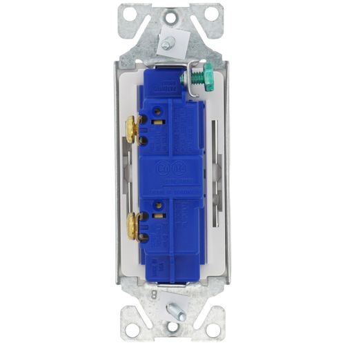 Main product image of Decorator Single Pole Rocker Switch, Flush Mount - White (15A, 120/277V)