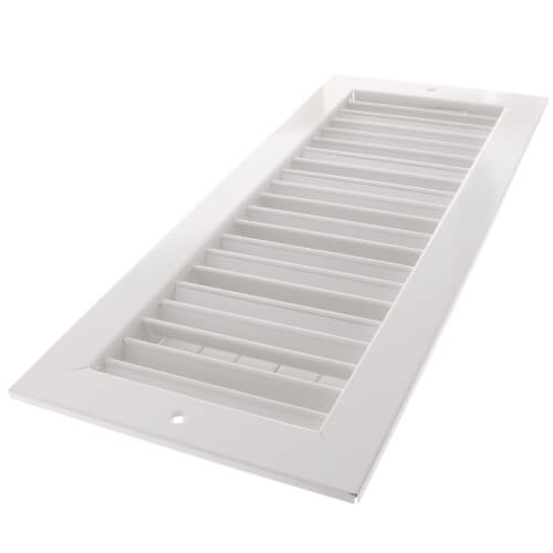 Main product image of 16" x 6" (Wall Opening Size) White Commercial Supply Register (821 Series)