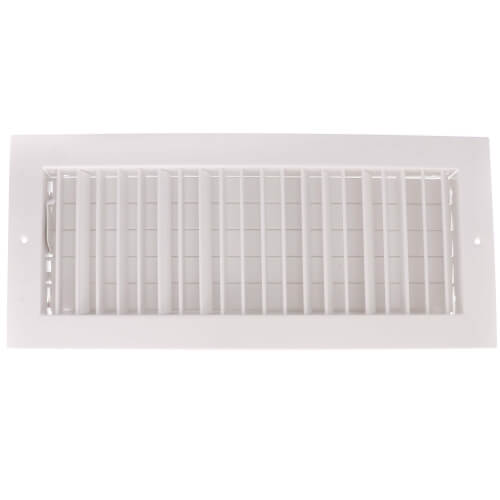 Main product image of 16" x 6" (Wall Opening Size) White Commercial Supply Register (821 Series)