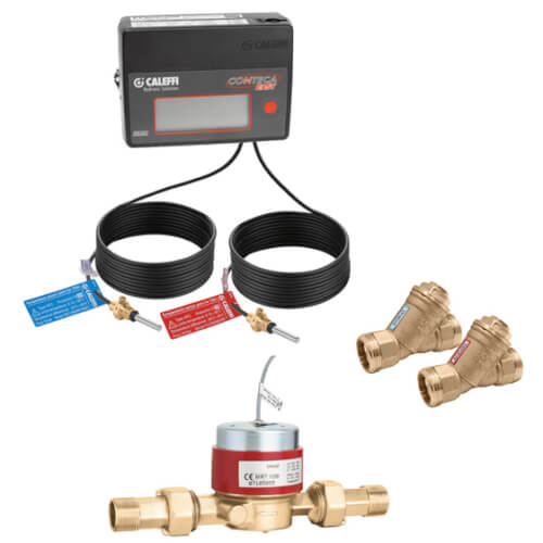 Main product image of 3/4" MNPT CONTECA Heat Energy Meter Kit (0.25 to 10.0 GPM)