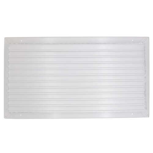 Main product image of 24" x 12" (Wall Opening Size) White Commercial Supply Register (821 Series)