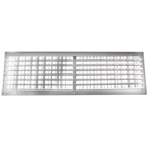 Main product image of 30" x 8" (Wall Opening Size) White Commercial Supply Register (821 Series)