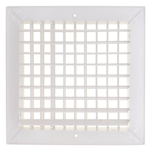 8" x 8" 92HVO Steel Double Deflection Register, No Damper