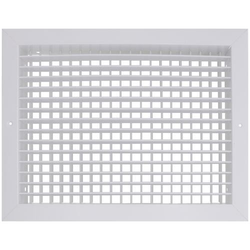 Main product image of 16" x 12" 92HVO Steel Double Deflection Register, No Damper