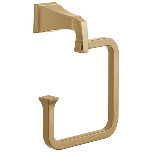 Main product image of Dryden Towel Ring (Champagne Bronze), 75146-CZ