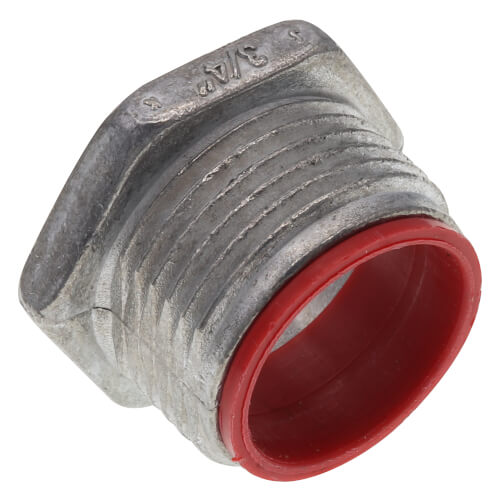 Main product image of 3/4" Rigid Zinc Conduit Nipples With Insulated Throat