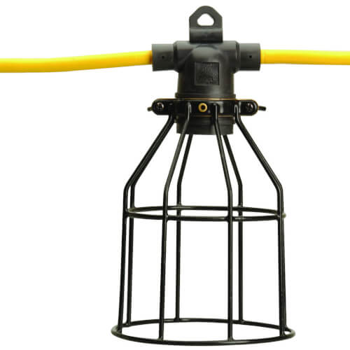 Main product image of 12/3 SJTW Metal Cage String Light (50' Length)